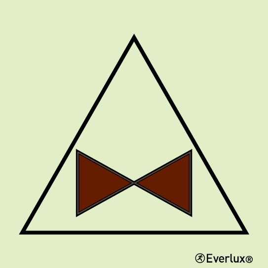 Photoluminescent self-adhesive vinyl 200x200mm Remote control for fuel oil valves