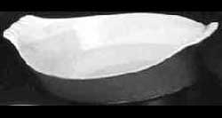 GRATIN DISH STONEWARE OVAL, 210X100MM