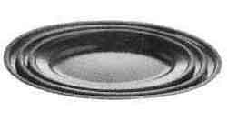 170801 DISH OVAL STAINLESS STEEL, 200X150MM