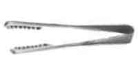 ICE TONGS STAINLESS STEEL, LONG GRAB L:145MM