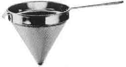 172206 STRAINER CONICAL, STAINLESS STEEL 210MM DIAM