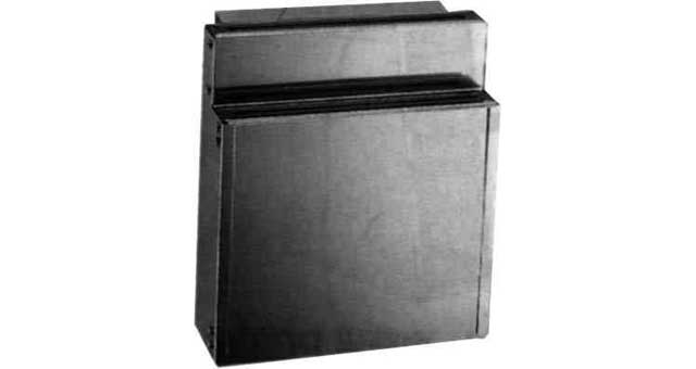 172457 KNIFE RACK STAINLESS STEEL, DOUBLE ROW 325X105X365MM
