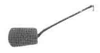 172541 EGG TURNER STAINLESS STEEL, BLADE 75X90MM