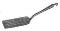 172542 CAKE TURNER STAINLESS STEEL, BLADE 70X165MM