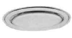 173757 OVAL PLATTER 201MM DIAM, STAINLESS STEEL KOREAN STYLE