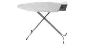 174728 IRONING TABLE, ADJUSTABLE HEIGHT 1310X410MM