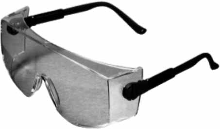 EYEWEAR PROTECTIVE CLEAR MSA, F/PRESCRIPTION GLASS 10008175  