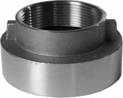 331852 ADAPTER HOSE BRASS UNI45 45X2", UNI MALE X BSP FEMALE