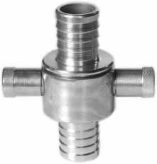 333231 COUPLING HOSE INSTANTANEOUS, ALUM LUG2-1/2" HOSE END 38MM