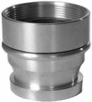 333238 ADAPTER MALE INSTANTANEOUS, BRASS 2-1/2" X 2" BSP FEMALE 