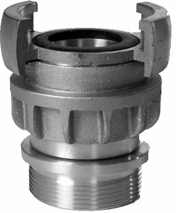 333260 ADAPTER HOSE BRASS NOR 2", (LAS 2/50A) X 2"BSP MALE