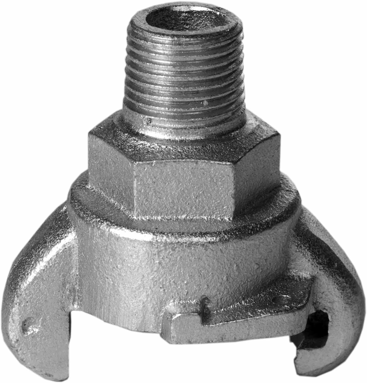351091 ADAPTER AIR HOSE CAST IRON, USA 3/8" NPT MALE SM320010