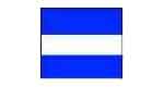 371520 FLAG SIGNAL LETTER 4'X 6' "J"