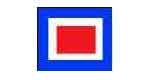 371533 FLAG SIGNAL LETTER 4'X 6' "W"
