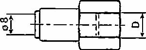 451170 CONNECTION QUICK 1/4 1060, FOR AUTO GREASE DISPENSER 