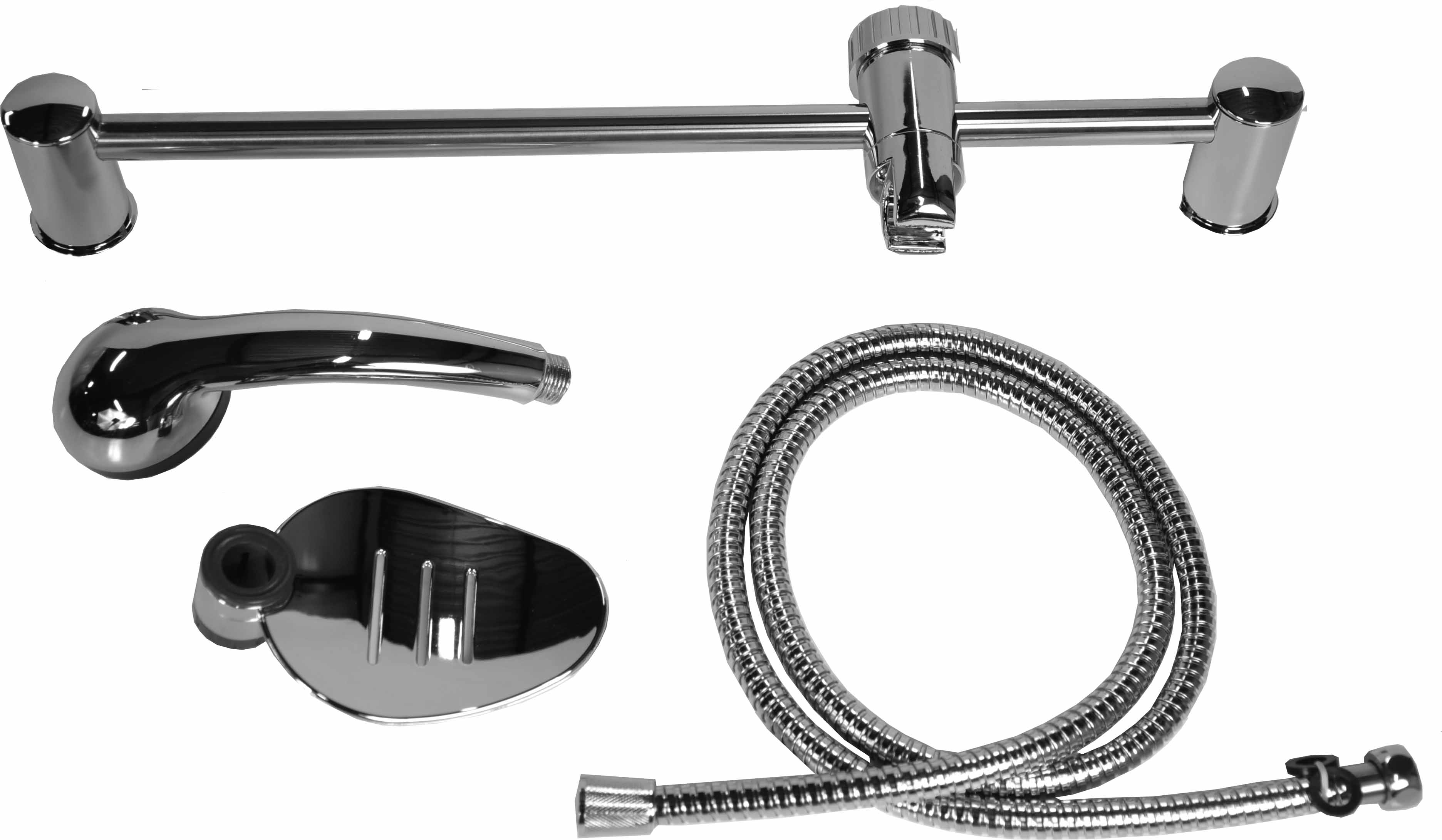 531802 HAND SHOWER SET WATERLINE 1/2", WITH RAIL&TRAY SA020901