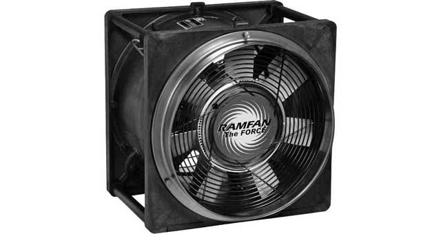 591507 BLOWER/EXHAUSTER ELEC EFI150XX, INTRINSICAL SAFE 16"115V/230V