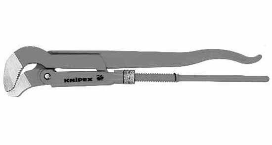 611315 WRENCH PIPE S TYPE 45DEG JAWS, CAPACITY 1/2"