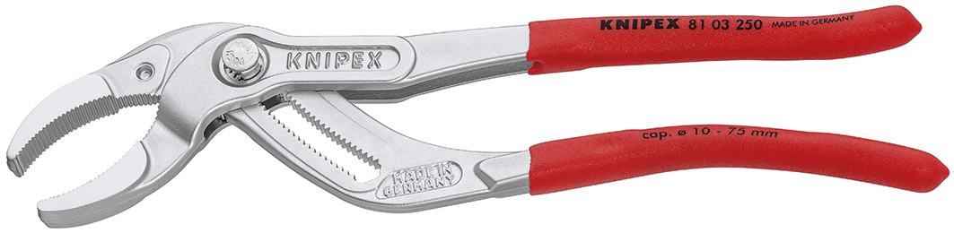 611635 PLIER GRIPPING FOR PLASTIC, PIPE DIAM 25-80MM 