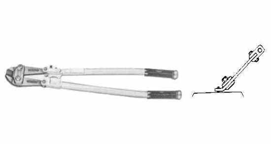 611890 CUTTER BOLT ANGLE EDGE 300MM