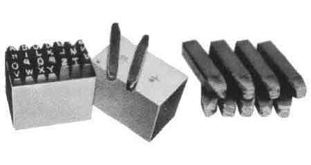 613101 LETTER SET STEEL ALPHABET 27'S, 1.5MM