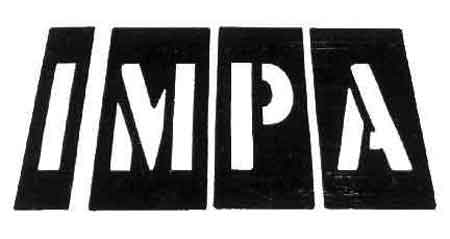 613131 STENCIL LETTER ADJUSTABLE, BRASS A-Z & 0-9 13MM 76'S