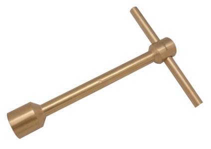 615566 WRENCH T-TYPE BOX NON-SPARK, SPECIAL ALUMINIUM BRONZE 19MM