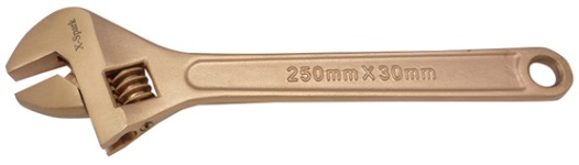 WRENCH ADJUSTABLE NON-SPARK, SPECIAL ALUMINIUM BRONZE 200MM