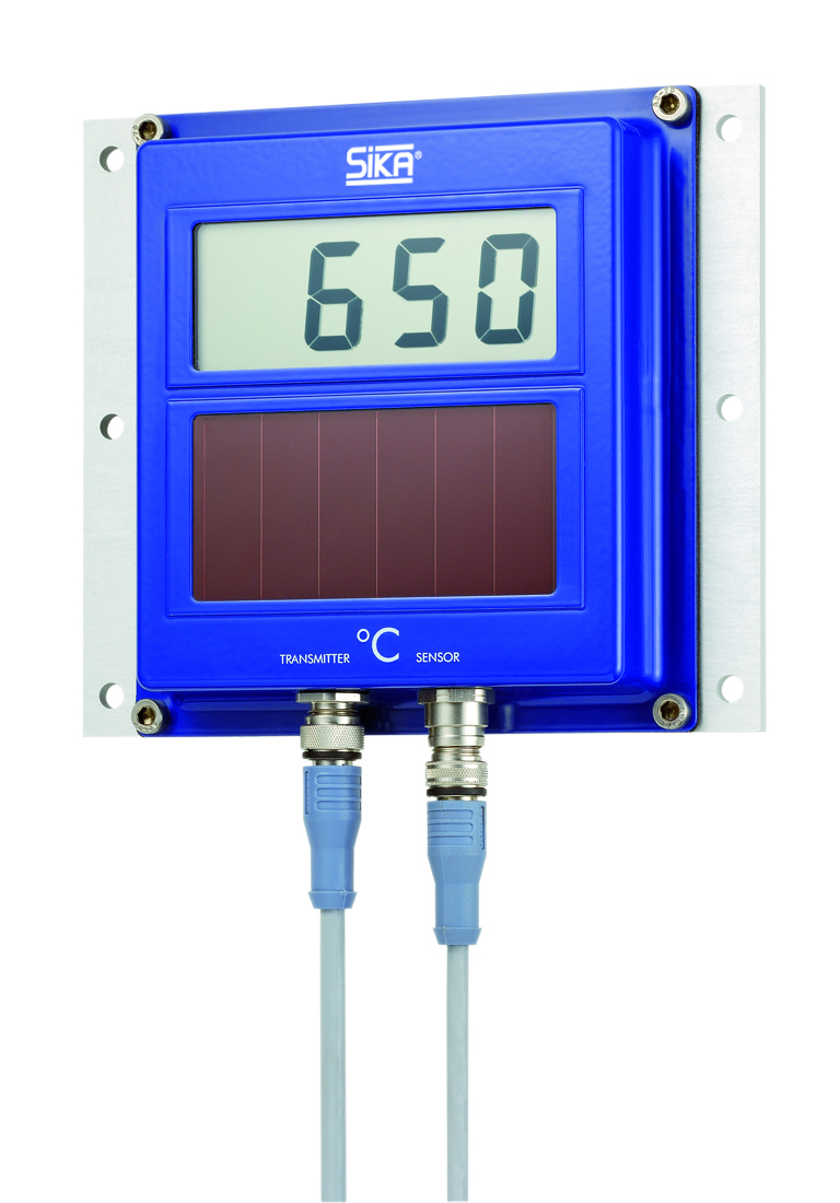 651861 THERMOMETER ELEC. DIGITAL SIKA, SOLARTEMP850 STANDARD 0-650DEG 