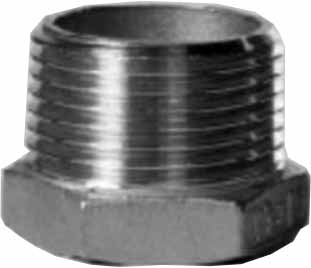 732576 SOCKET REDUCING S.STEEL, THREADED 2"X1-1/2" BSP FEMALE 