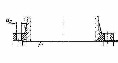 734501 FLANGE CAST IRON RAISED FACE, DIN2531 6KG 10MM