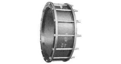 PIPE COUPLING FLEX FOR PLAIN, END PIPE 400MM DUCTILE C.IRON