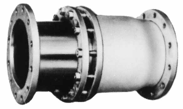 735031 PIPE COUPLING FLEXIBLE, SLIDE TYPE WITH FURTHER DETAIL 
