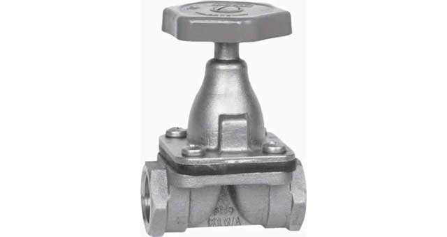 756412 DIAPHRAGM VALVE DIN SCREWED, BRONZE #5603 1/2"