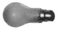 790141 LAMP VS FROSTED B-22, 110-120V 15W