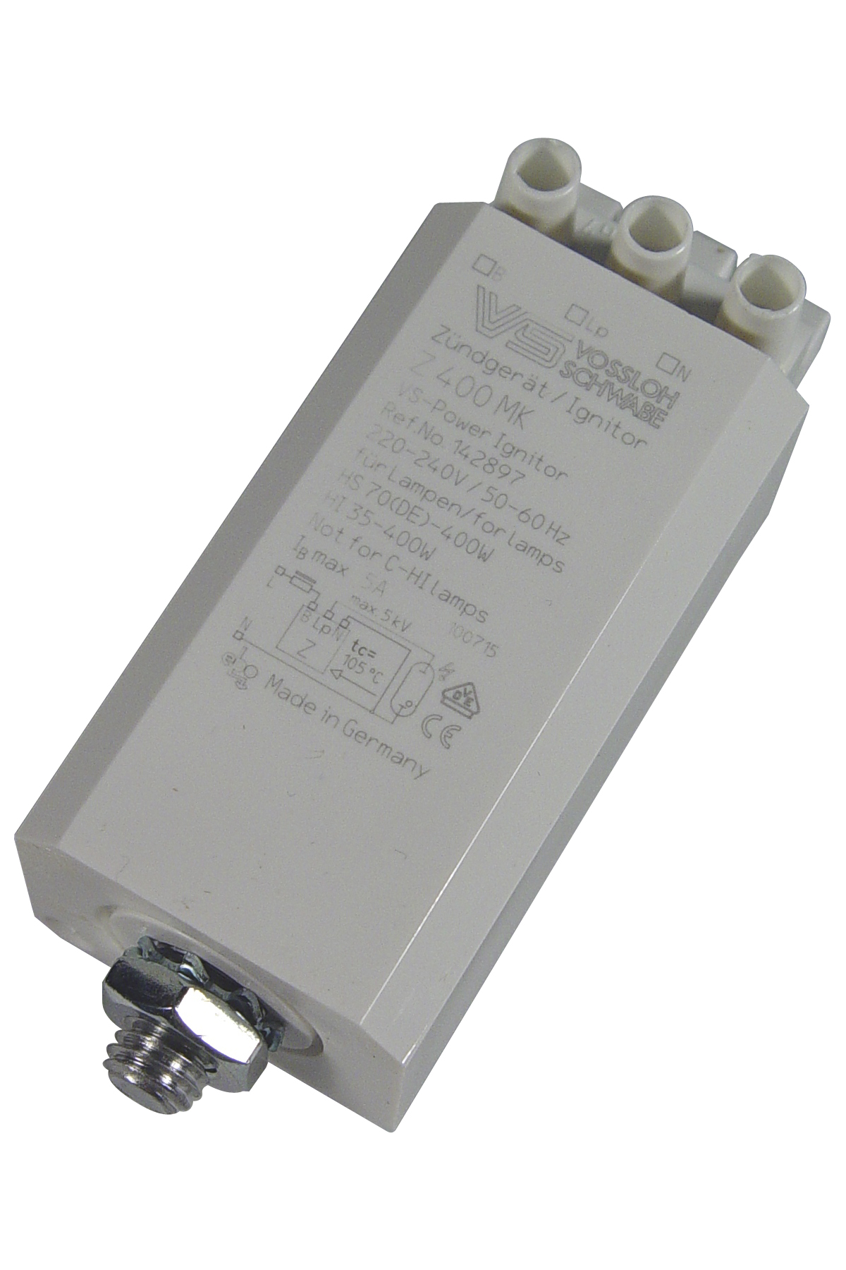 791223 IGNITOR SUPERIMPOSE ELECTRONIC, FOR 400W HS LAMP Z 400MK 