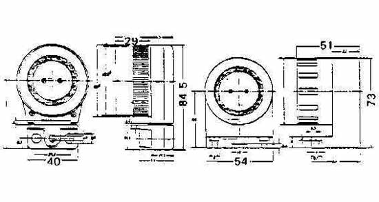 791535 FL-LAMP HOLDER WATER-PROOF, PHENOL RESIN 300V 1A