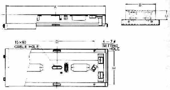 791851 FL CEILINGLIGHT NON-WATERTIGHT, RECESS AC100/115V KQA201 20WX1