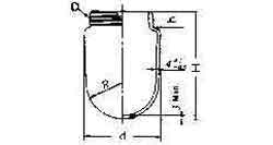 792090 GLASS GLOBE SCREW TYPE S135A