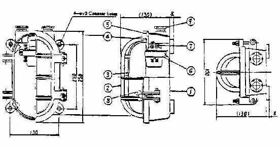 792101 PASSAGE LIGHT WATERTIGHT, WITH GUARD E-26 40W