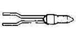 795002 TIP #7535 REGULAR FOR CORDLESS, SOLDERING IRON #7800