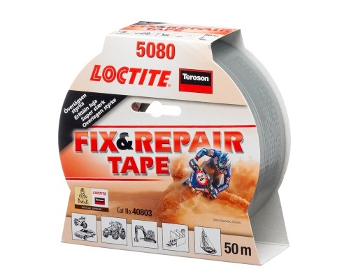 812169 TAPE FIX & REPAIR LOCTITE, VR5080 GREY L:50MTR