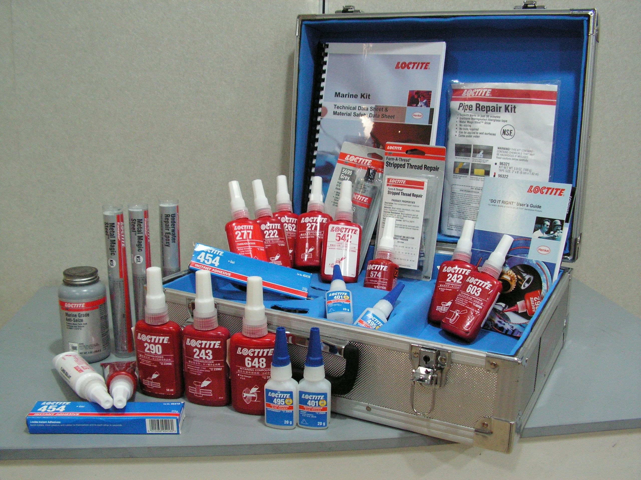 812171 REPAIR KIT MARINE MAINTENANCE, & EMERGENCY LOCTITE 1068255 