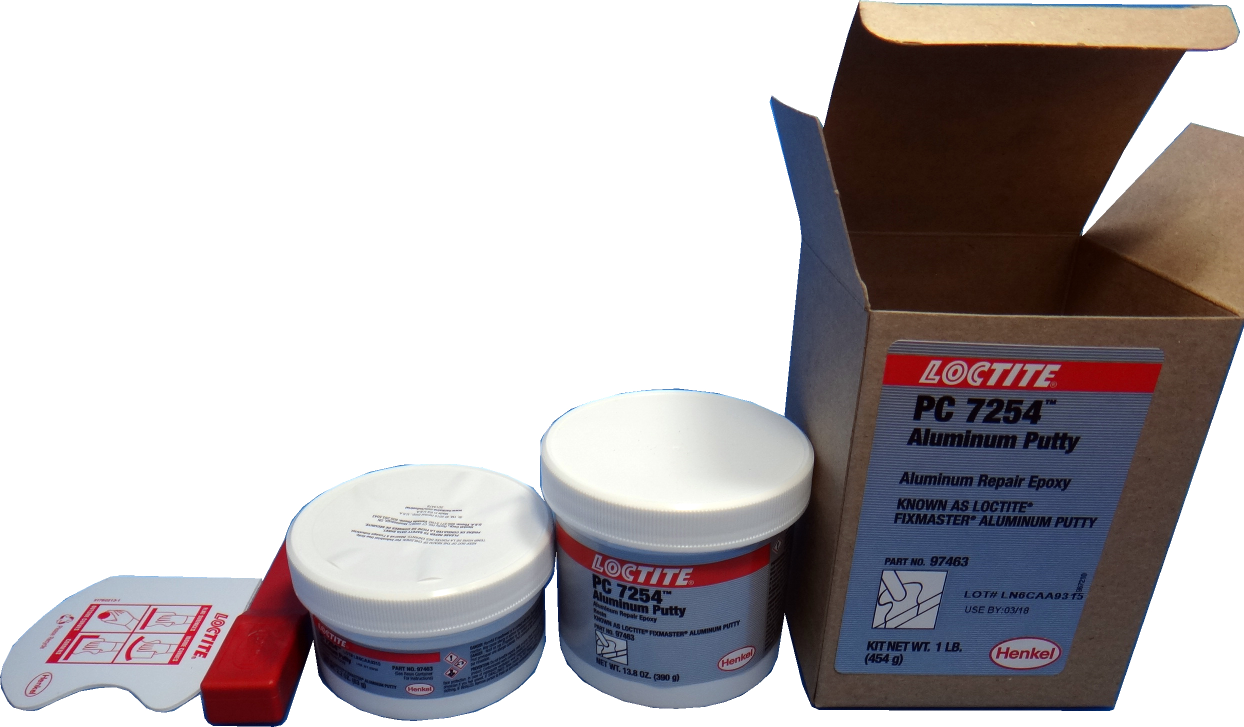 Loctite 229176 Mastice Metallico 3471 – 500g, Asciuga Come Metallo, Adesivo Per Superfici Metalliche