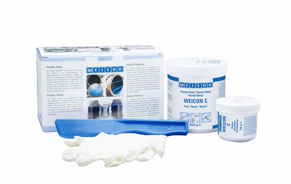 812903 ALUMINIUM FILLED LIQUID, WEICON C 0.5KG