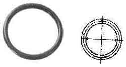 813001 O RING WITH FURTHER DETAIL