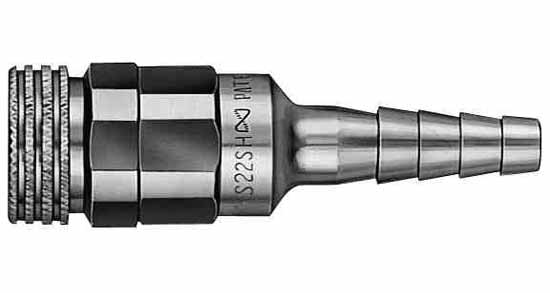 850363 QUICK COUPLER SOCKET F/OXYGEN, 1/4" 5/16" HOSE S22SH