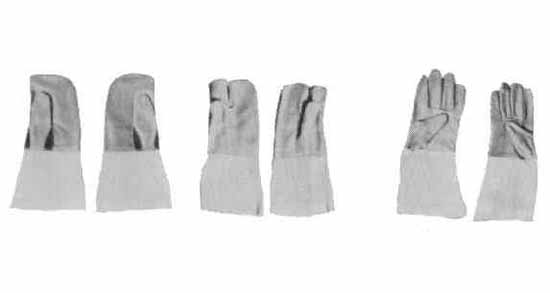 851161 WELDER GLOVES TWO FINGERS