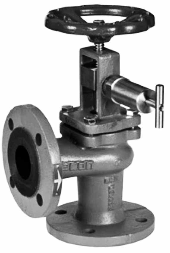 874611 VALVE QUICK-CLOSING DIN PN16, MECHANICAL ANGLE #100/248 15MM