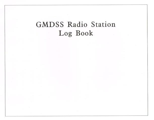 GMDSS Log Book